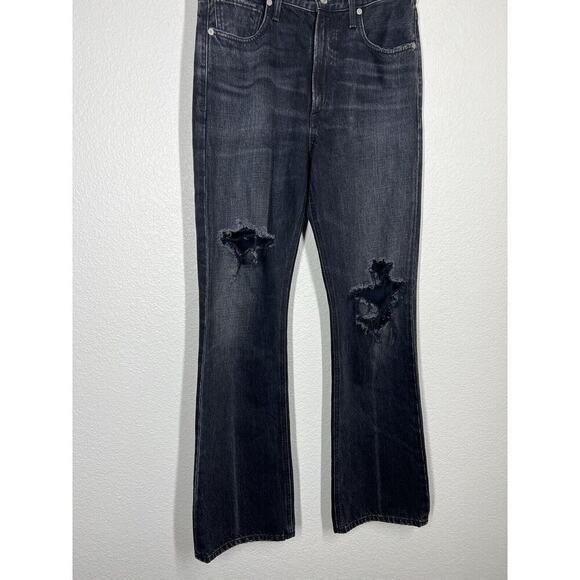 Citizens Of Humanity Premium Vintage Black Wash Jeans Size 27 High Rise - Picture 2 of 6